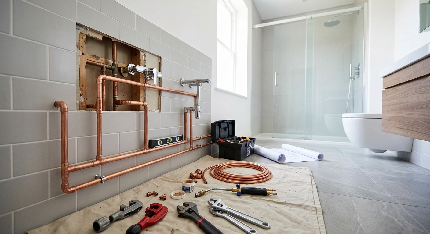 Plombier expert en installation sanitaire de RTS Plomberie à Villepinte